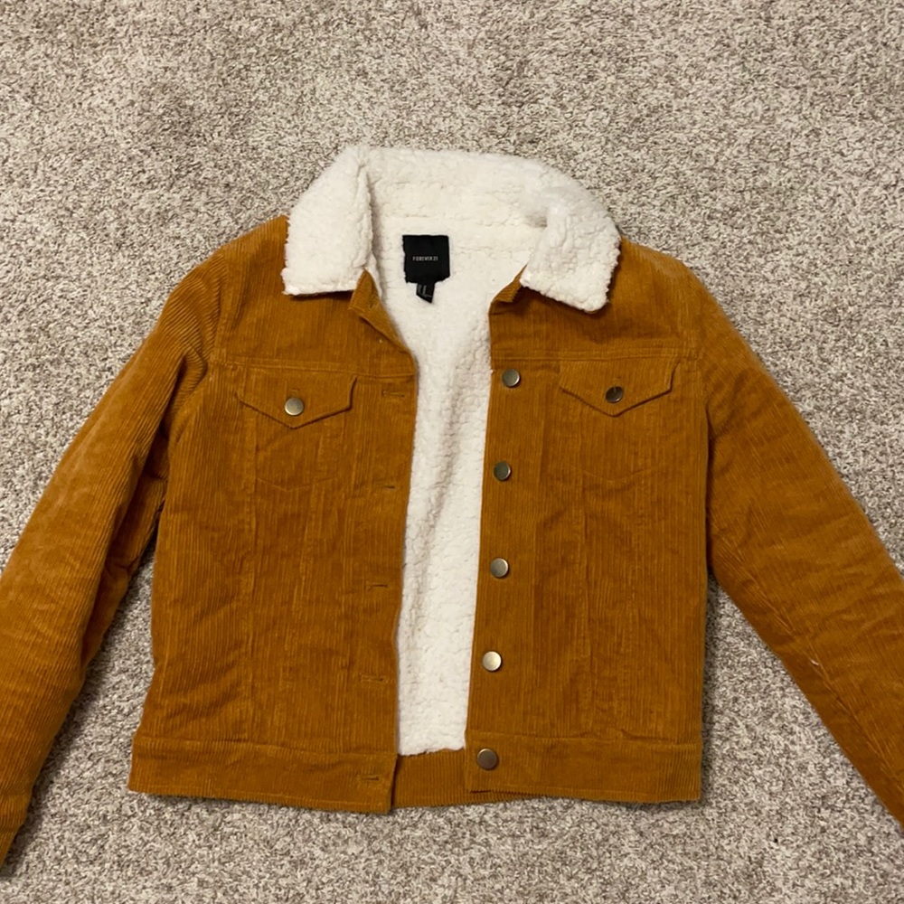 Forever 21 corduroy jacket size m